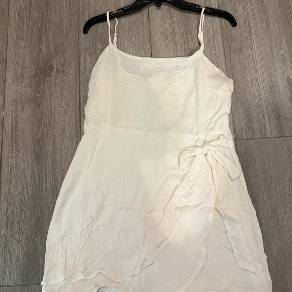 Altar'd State Cream Sleeveless Dress